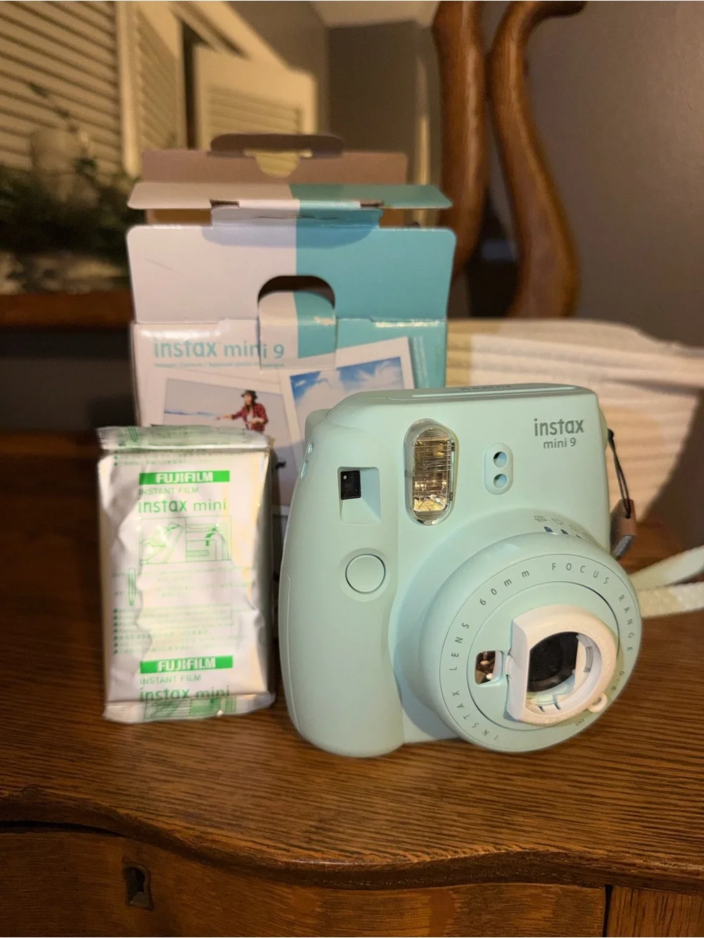 fuji instax ice blue instax